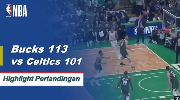 Giannis Antetokounmpo mencetak 39 poin dan 16 rebound untuk membawa kemenangan bagi Milwaukee Bucks atas Boston Celtics di Game 4.