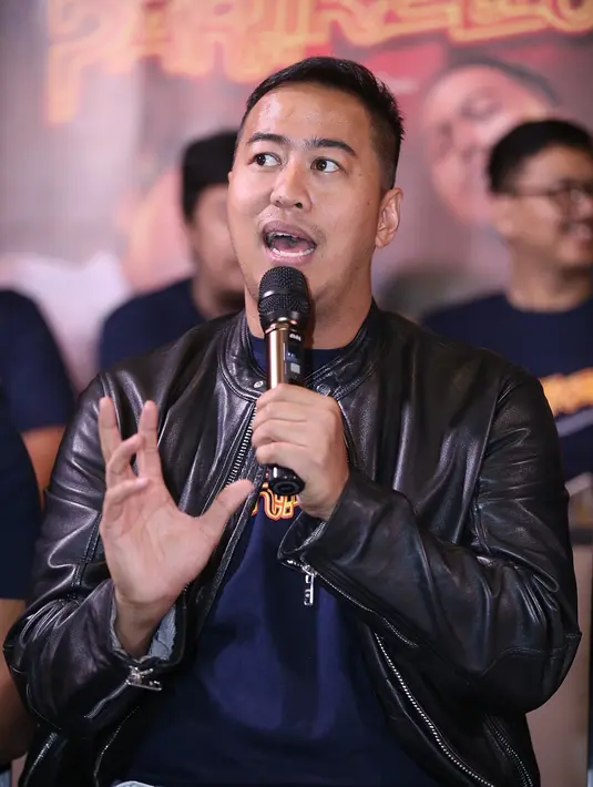 Ditemui di kawasan Epicentrum Walk, Kuningan, Jakarta Selatan, Rabu (28/3/2018), Pandji pun mengutarakan rasa senangnya lantaran bisa mewujudkan cita-citanya selama ini. (Nurwahyunan/Bintang.com)