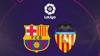 La Liga - Barcelona Vs Valencia (Bola.com/Adreanus Titus)
