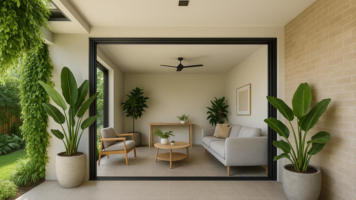 8 Model Teras Menyatu Ruang Tamu dengan Konsep Terbuka, Desain Simpel dan Modern