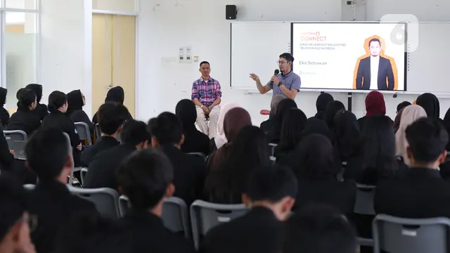 Liputan6 Connect di Sekolah Vokasi IPB, Bogor