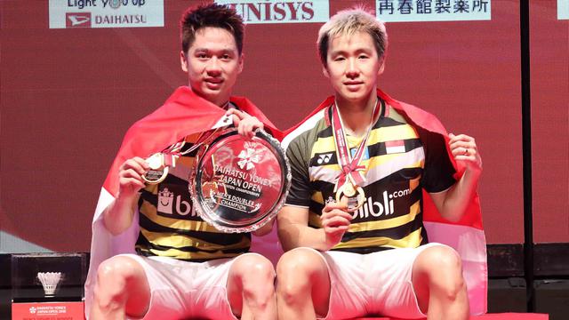 Kevin Sanjaya Sukamuljo/Marcus Fernaldi Gideon, Jepang Terbuka 2018