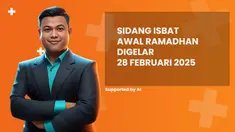 Simak penjelasan soal sidang Isbat awal Ramadhan digelar 28 Februari 2025 di News Flash Liputan6.com.
