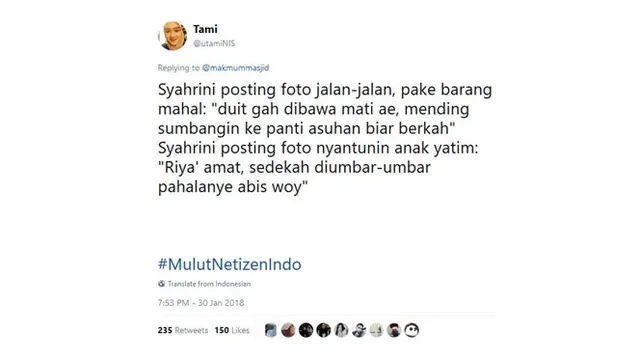 mulut netizen indo