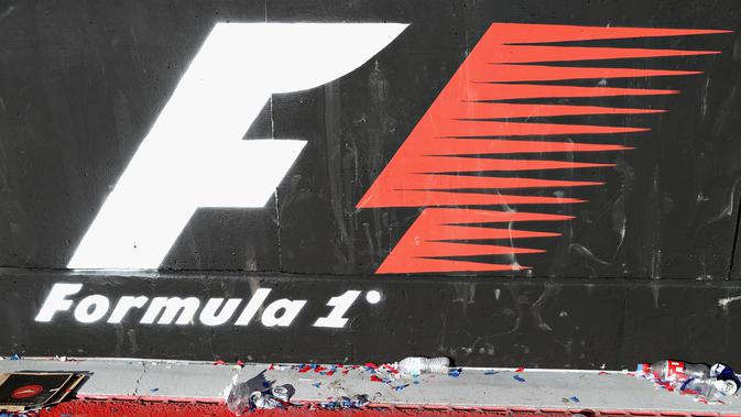 Logo Formula 1 (F1). (AFP/Mark Thompson)