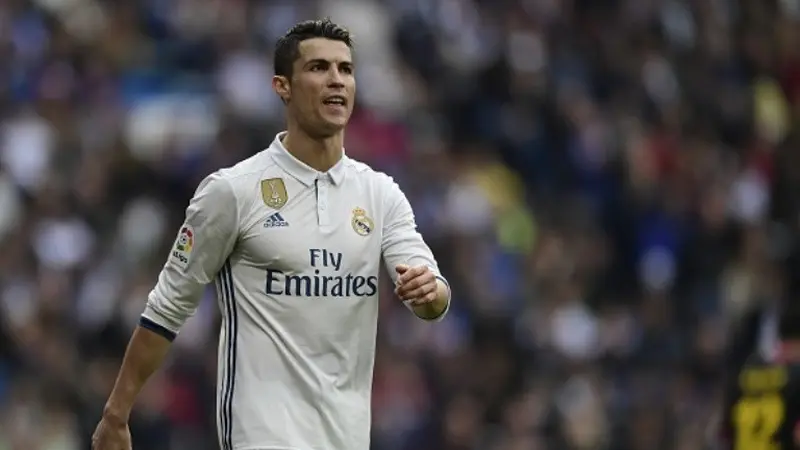 Cristiano Ronaldo mencetak gol setiap 105 bersama Real Madrid di La Liga musim ini. 