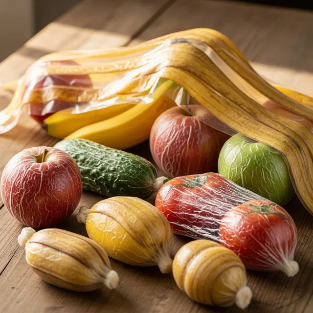 Inovasi Plastik dari Kulit Pisang (Image by Gemini AI)