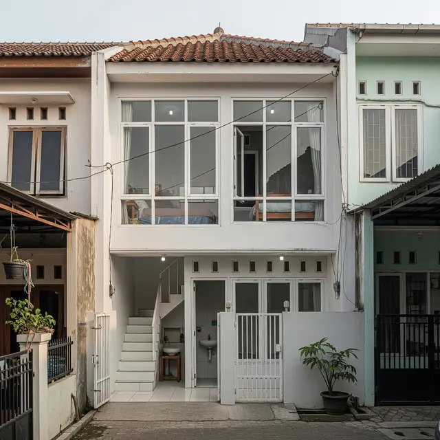 9 Model Rumah 2 Lantai Budget 150 Juta di Lahan Sempit Kota,
