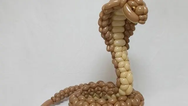 karya seni dari balon