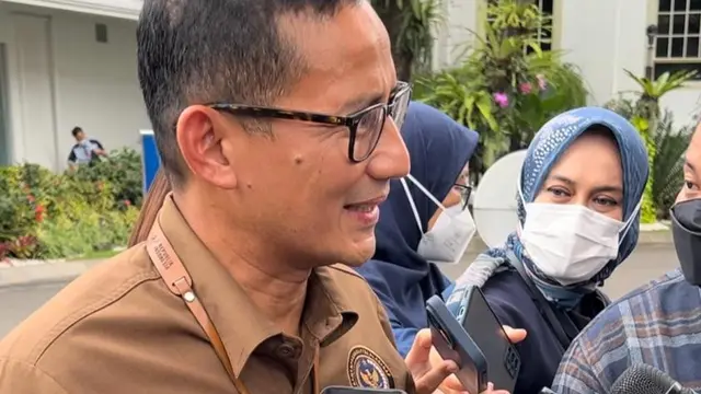 Menteri Pariwisata dan Ekonomi Kreatif (Menparekraf) Sandiaga Salahuddin Uno