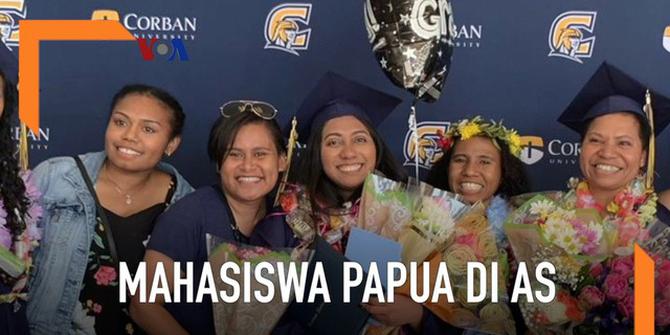 VIDEO: Mahasiswa Asal Papua Lulus Cum Laude di Amerika