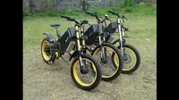 Sepeda listrik buatan Le-Bui asal Lombok (istimewa)
