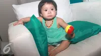 Serunya Gisella Anastasia Ajari Gempi Hidup Sehat 
