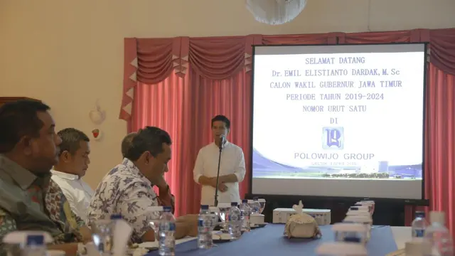 Calon Wakil Gubernur Jawa Timur Emil Dardak