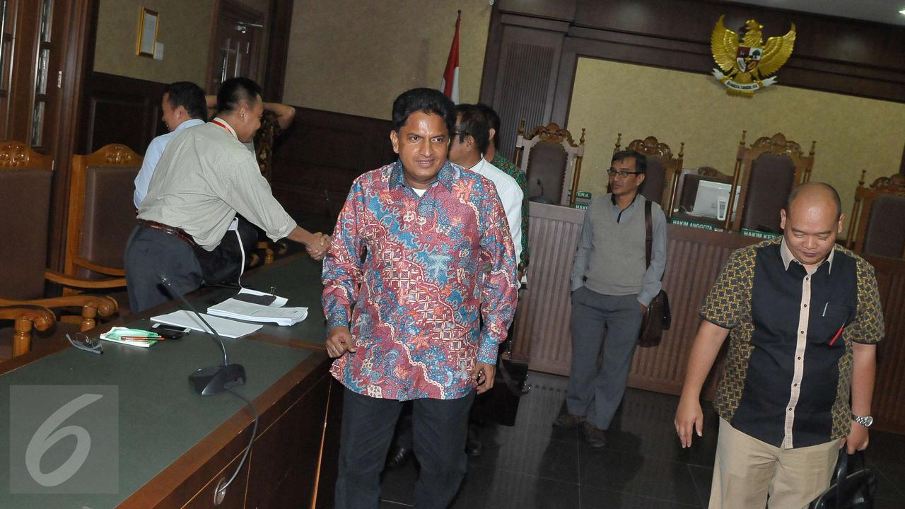 Penyuap Pejabat Pajak- Ramapanicker Rajamohanan Nair-Divonis 3 Tahun Penjara- Helmi Afandi-20170417