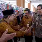 Presiden Jokowi meresmikan Pasar Klewer Solo 