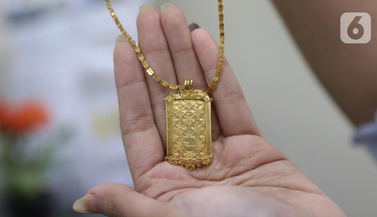 FOTO: Sempat Cetak Rekor, Harga Emas Antam Kembali Turun ...