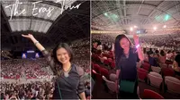 Momen Felicia Tissue nonton konser Taylor Swift di Singapura tahun 2024. (sumber: Instagram/feliciatissue)