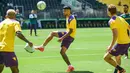 Pada laga final musim lalu, Fiorentina dipaksa mengakui keunggulan West Ham United dengan skor 1-2. (Aris Messinis/AFP)