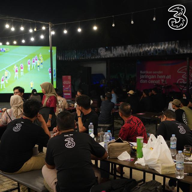 Nobar Arsenal - Roaring Night Tri di Pangkalpinang