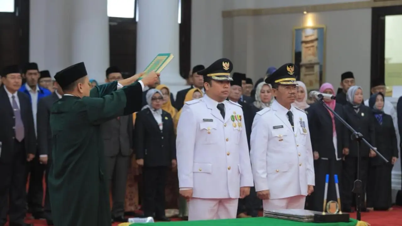 Wali Kota Tangerang Resmi Dilantik oleh Gubernur Banten