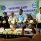 BNNP Jabar ungkap kasus penyelundupan 20 kg sabu-sabu dari Taiwan, pada Senin (11/3/2019).