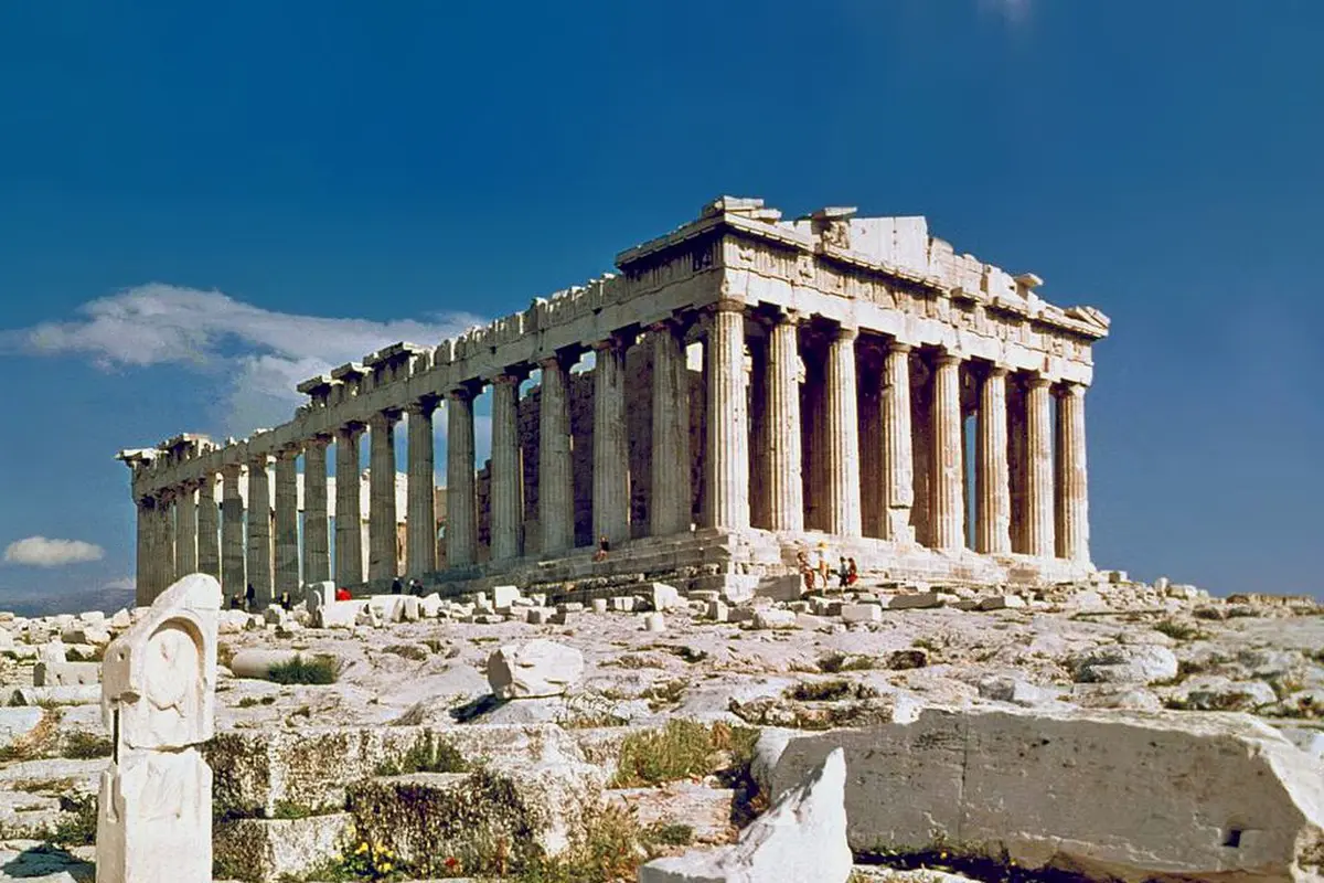 Kuil Parthenon, pemujaan Dewi Athena di Yunani