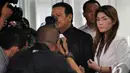 Usai dijatuhkan vonis oleh hakim, wajah Artha Meris Simbolon nyaris tanpa senyum, Pengadilan Tipikor, Jakarta, Kamis (20/11/2014). (Liputan6.com/Miftahul Hayat)