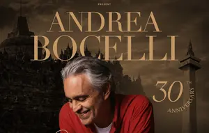 Andrea Bocelli Gelar Konser di Indonesia, Siapkan Pesan Kemanusiaan dan Perdamaian
