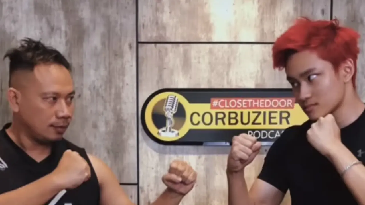 6 Potret Persiapan Azka Corbuzier Jelang Tinju Lawan Vicky Prasetyo