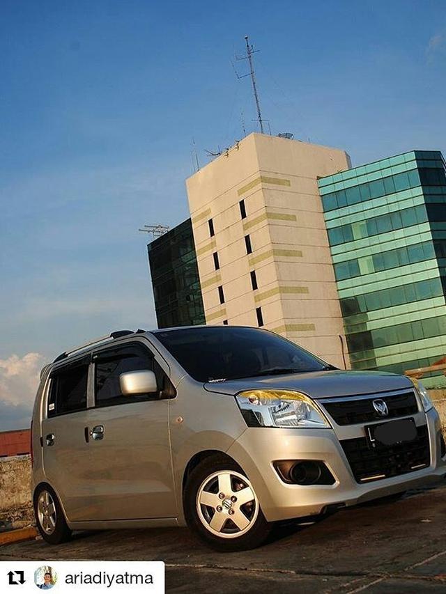10 Potret Modifikasi Suzuki Karimun Wagon R, LCGC Kotak dengan Kelegaan Maksimal