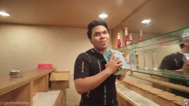 6 Potret Minimarket di Rumah Keluarga Halilintar, Lengkap Sampai Ada Mini Bar