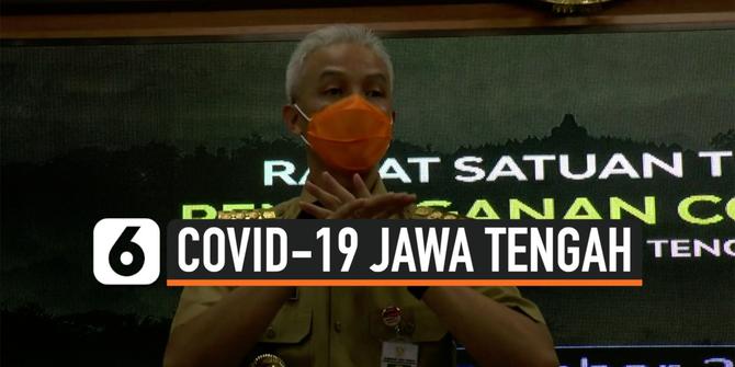 VIDEO: Angka Covid-19 Jateng Melonjak, Ganjar Pranowo Perketat Kegiatan Masyarakat