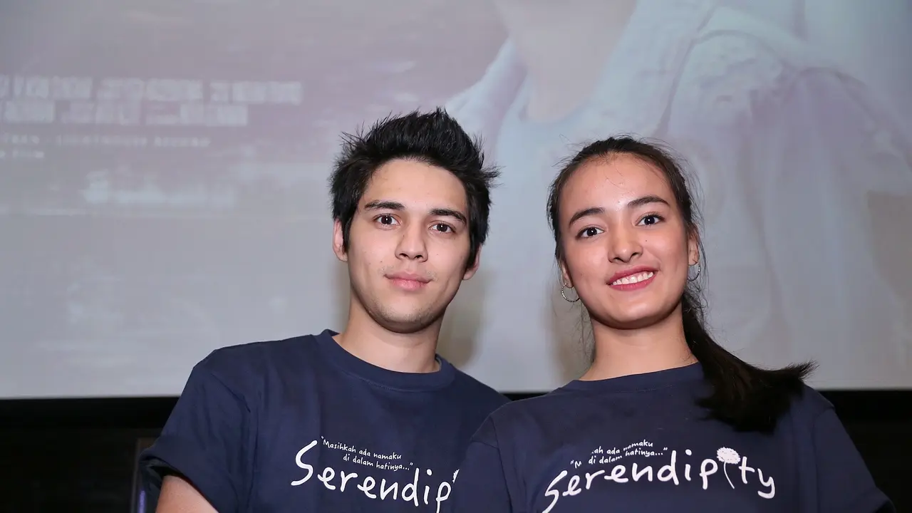 Maxime Bouttier - Mawar Eva De Jongh, bintang utama film Serendipity (Nurwahyunan/bintang.com)