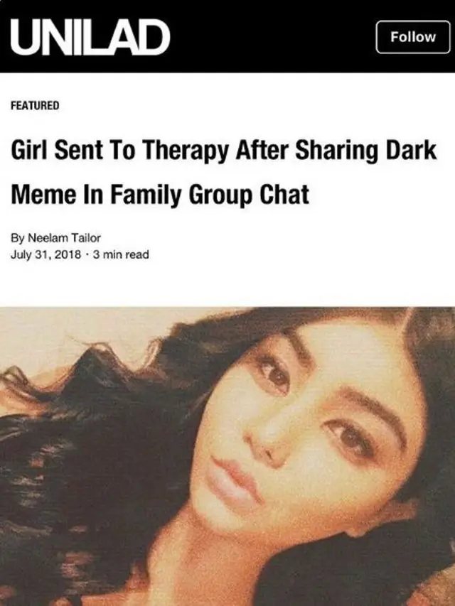 [Bintang] Salah Kirim Foto ke Grup Chat Keluarga, Perempuan Ini Langsung Dibawa ke Psikiater