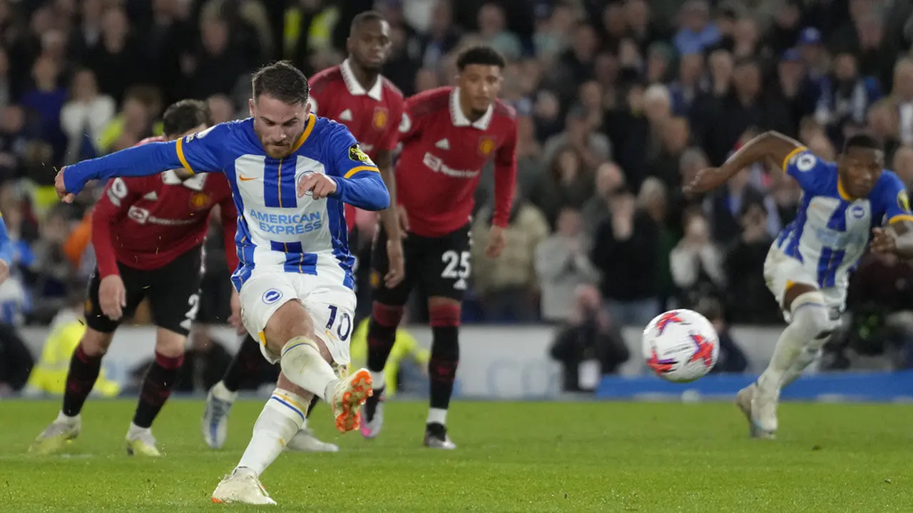 Hasil Liga Inggris: Gol Tunggal Alexis Mac Allister Bawa Brighton Taklukkan Manchester United
