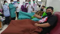 PMI Kota Tangerang dinilai sudah memenuhi standar untuk memproduksi plasma darah konvalesen. (Foto: Liputan6/Pramita Tristiawati)