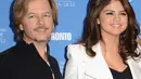 David Spade sepertinya dibuat malu oleh ibu usai mengenalkannya pada Selena Gomez saat promosi Hotel Transylvania 3. (JASON MERRITT / GETTY IMAGES NORTH AMERICA / AFP)
