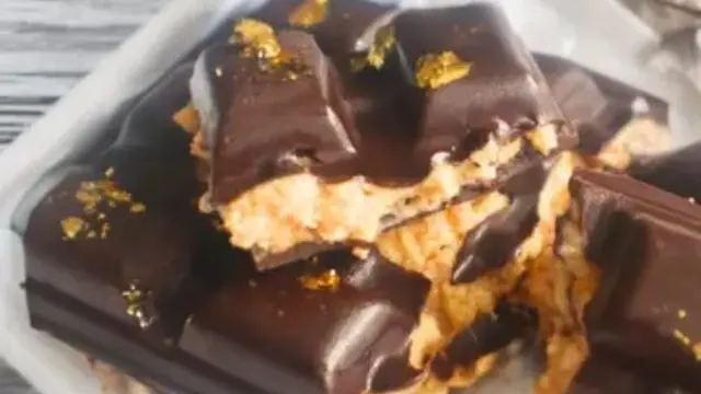Resep cokelat dubai kacang almond. (dok. Cookpad @Phie999)
