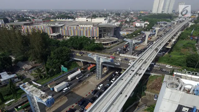 Proyek di Tol Cikampek