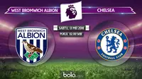 Susunan Pemain West Bromwich Albion Vs Chelsea