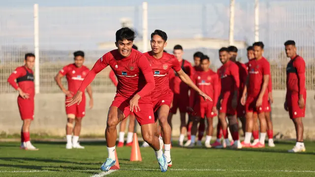Foto: Senyum Semringah Pemain Timnas Indonesia saat Sesi Latihan di Turki, Sudah Ada Rafael Struick dan Ivar Jenner