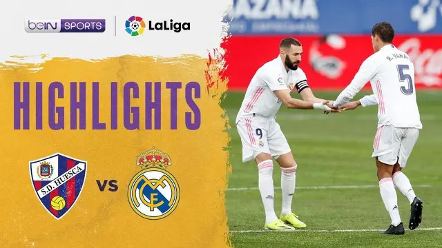 Berita video 2 gol bek Real Madrid, Raphael Varane, ketika membobol gawang Huesca pada pekan ke-22 Liga Spanyol 2020/2021, Sabtu (6/2/2021) malam hari WIB.