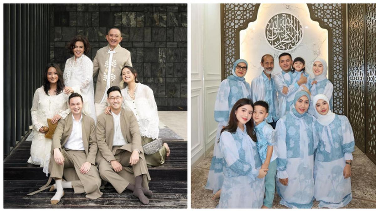 Pemotretan Lebaran 6 Keluarga Artis, Bahagia Bisa Kumpul Bareng di Hari Raya Idulfitri