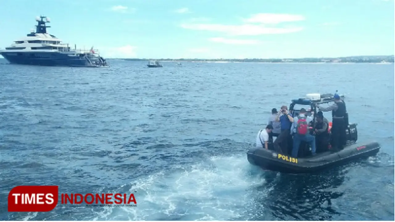 Polri dan FBI Amankan Kapal Pesiar Mewah di Bali