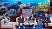 Peduli Pemulihan Terumbu Karang, Mercedes Benz Rilis 1 Car for 100 Corals di GIIAS 2024 (doc: Liputan6.com/Sulung Lahitani)