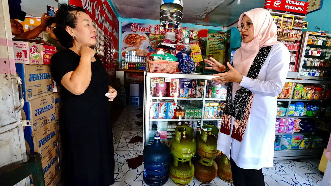 Bupati Banyuwangi cek ketersedian gas LPG 3 Kg di tingkat pengecer di Banyuwangi (Istimewa)