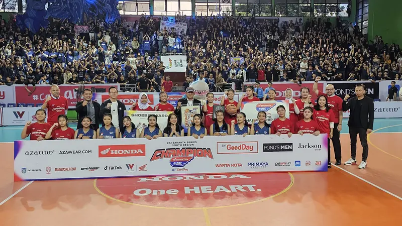 SMAN 70 Juara DBL Jaksel 2023 Putri