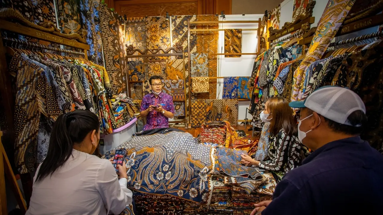 Ilustrasi salah satu UMKM yang hadir di acara International Handicraft Trade Fair at Jakarta Convention Center