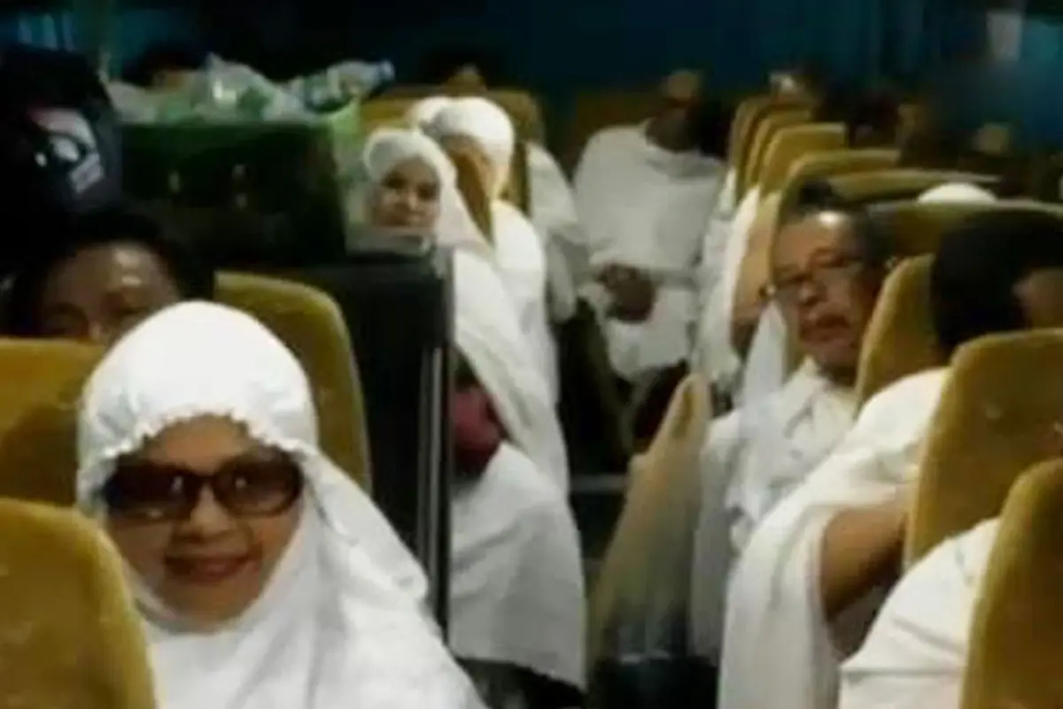 Jemaah Calon Haji Indonesia ke Mekah